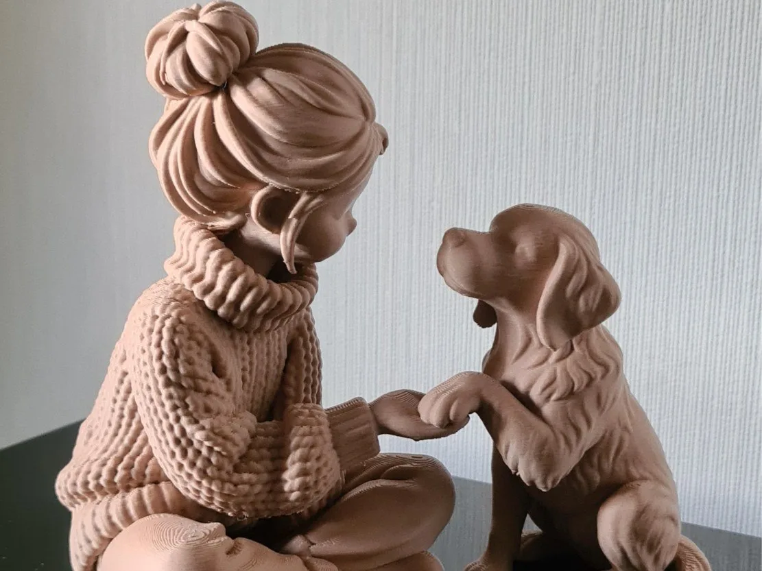 🐕 Девочка с собакой