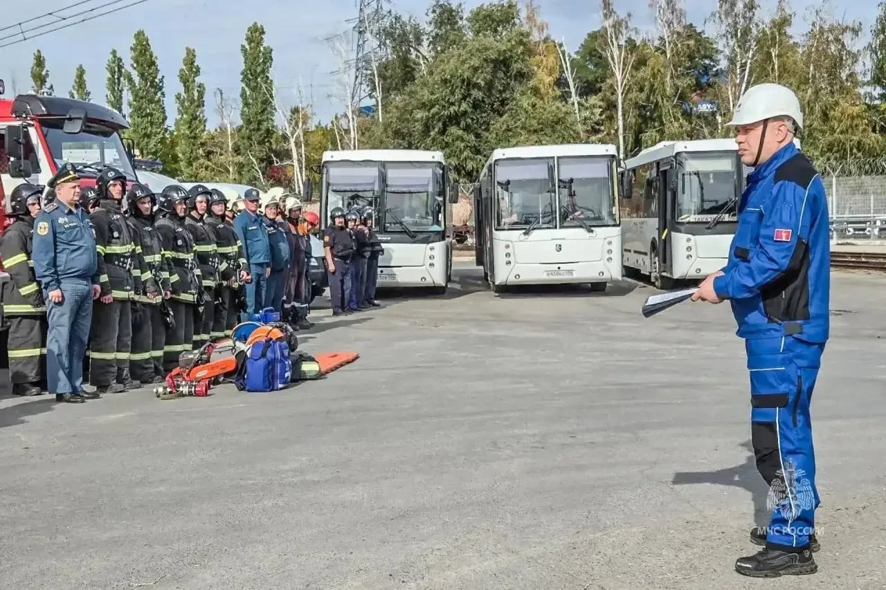 В Волгоградской области прошли учения по гражданской обороне