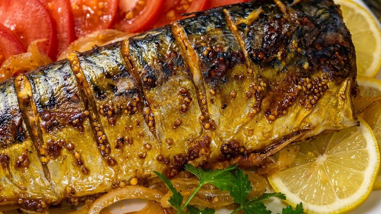 НЕОБЫКНОВЕННАЯ ЗАПЕЧЁННАЯ СКУМБРИЯ — КАК ГОРЯЧЕГО КОПЧЕНИЯ!