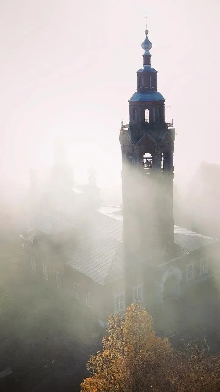 🌫 Туманное утро в Чердыни
