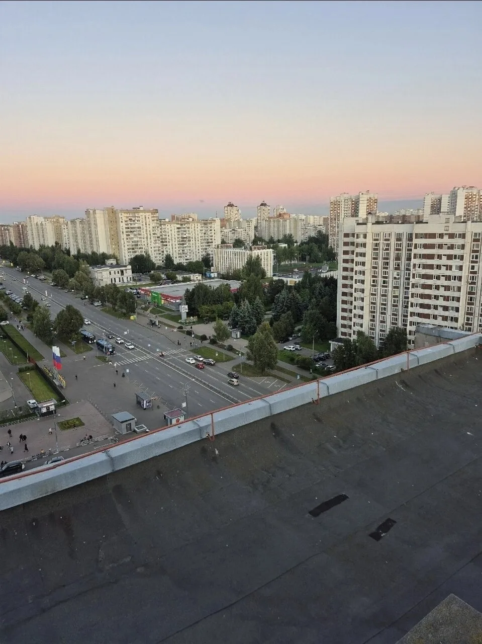 Зеленоград с крыши многоэтажки. 📸