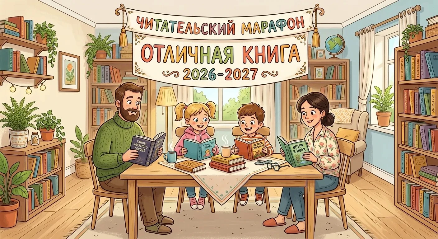 📚 ИТОГИ ЧИТАТЕЛЬСКОГО МАРАФОНА "ОТЛИЧНАЯ КНИГА" за сентябрь