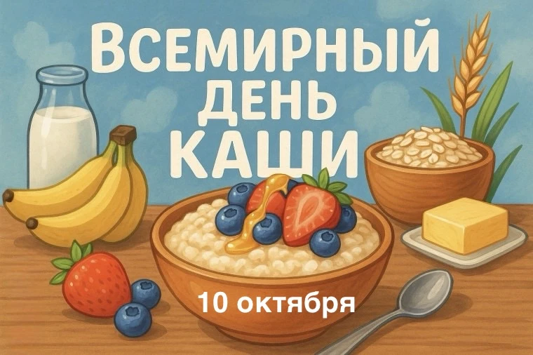 🍚 10 октября весь мир отмечает один из самых уютных и «вкусных» праздников — Всемирный...