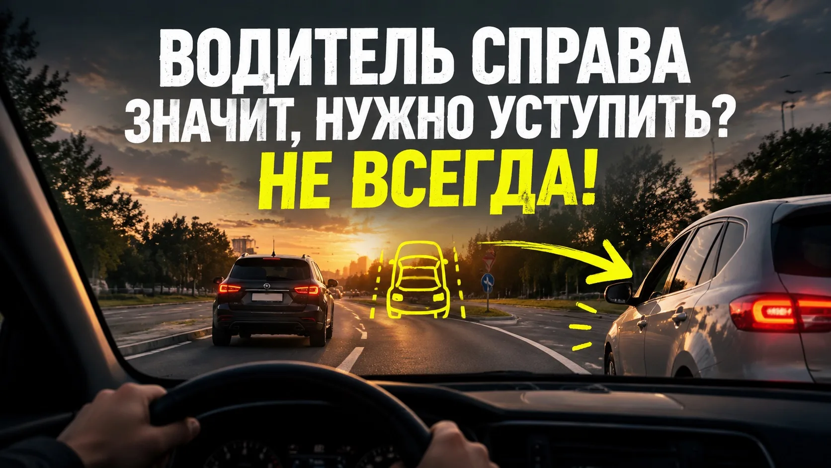 Многие водители запоминают правило «помеха справа» ещё в автошколе. Но иногда применяют...