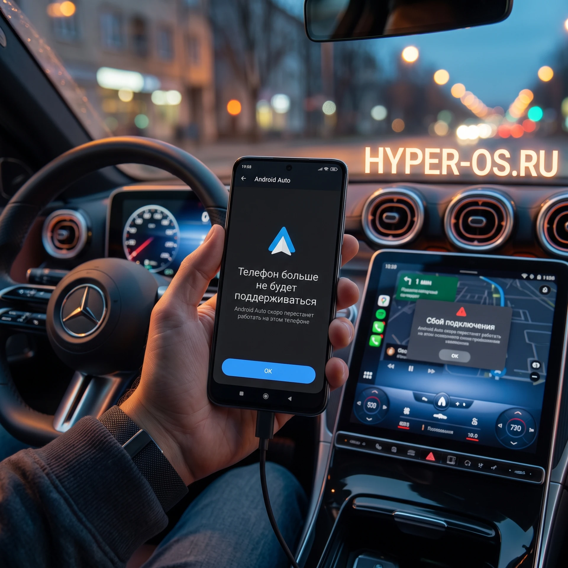 ⚡️ На ряде смартфонов Xiaomi перестанет работать Android Auto