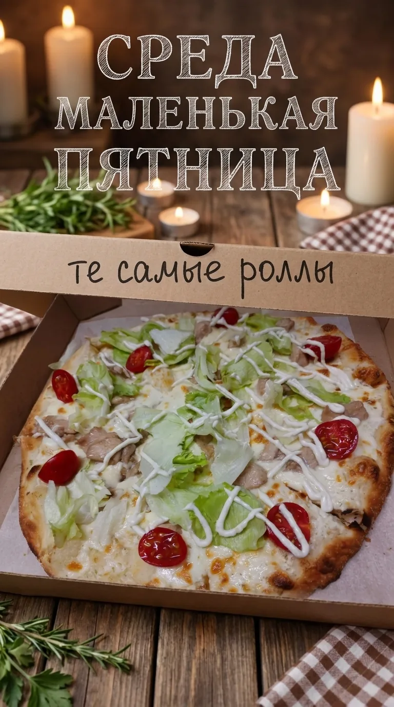 Среда — это маленькая пятница! 🎉
