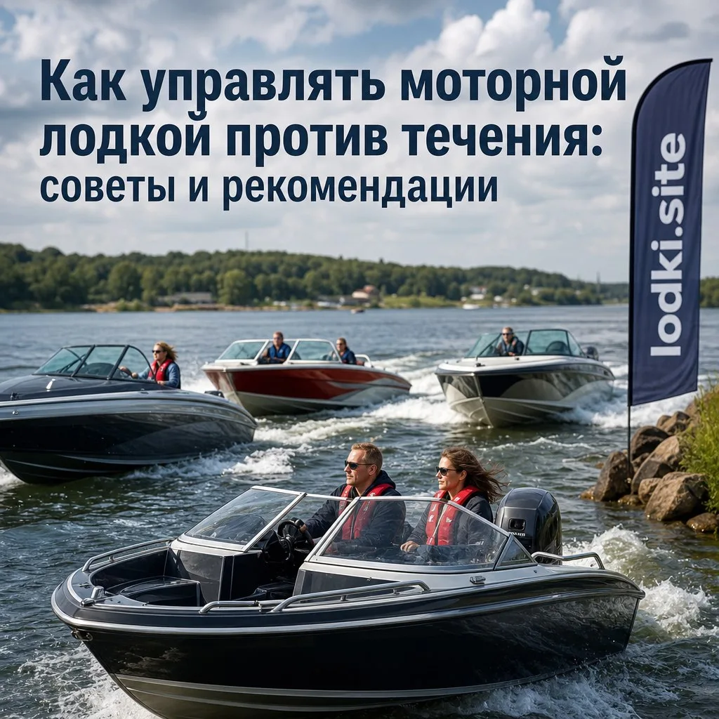 Как управлять моторной лодкой против течения: советы и рекомендации