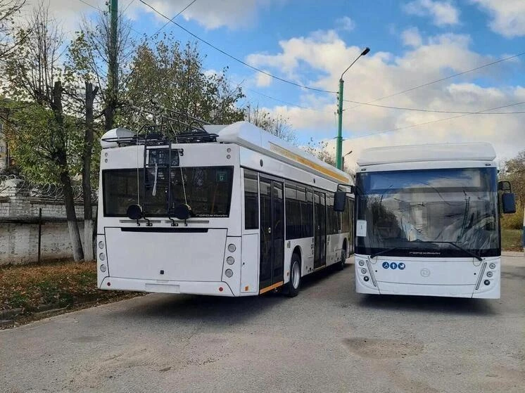 ⭐️ В Чувашию приехали новые троллейбусы