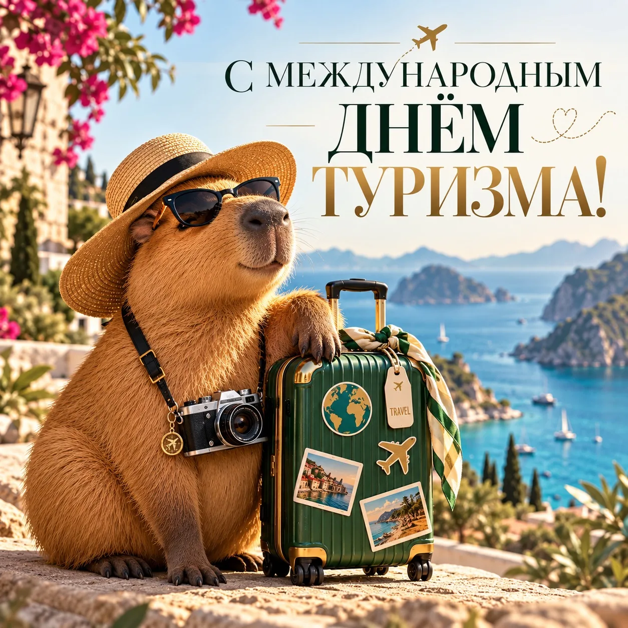 С Днём туризма! ✈️🌍