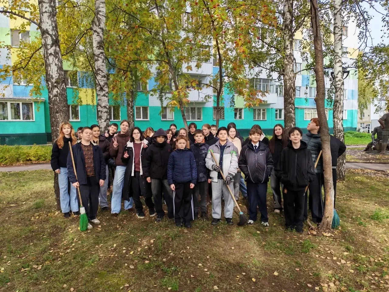 ☀️Осенний месячник по уборке территории☀️
