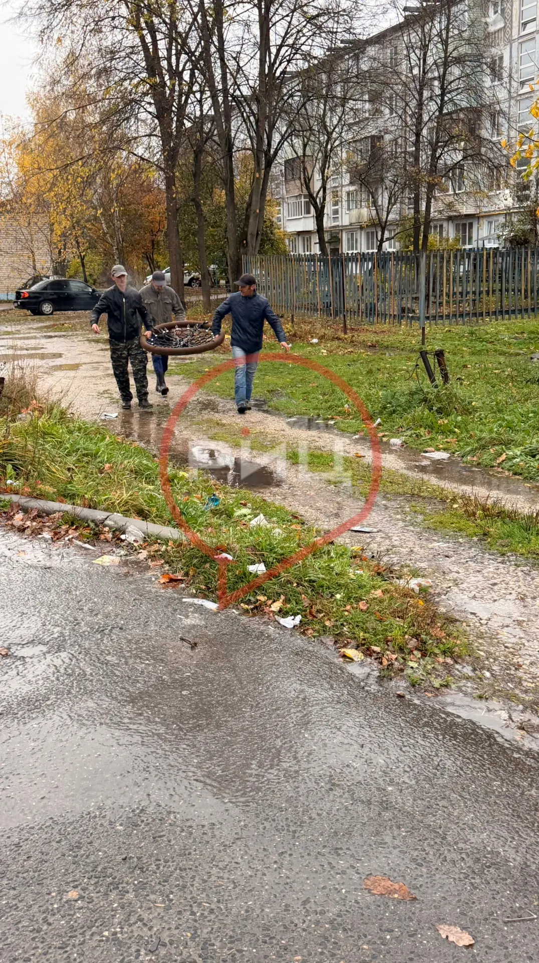 Ермолинцы «заботятся» о родном городе!