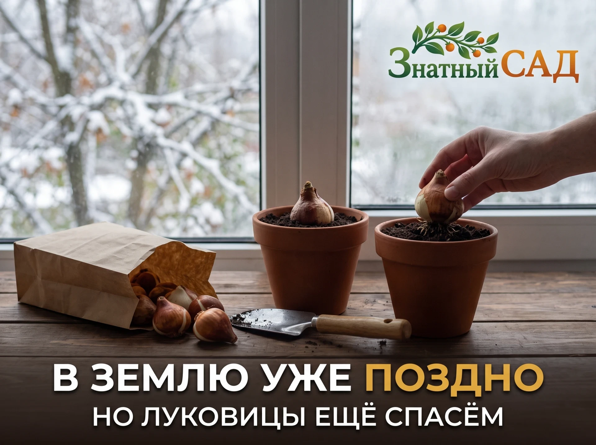 🌷 ТЮЛЬПАНЫ В СИБИРИ: ЕСЛИ ЛУКОВИЦЫ ЕЩЁ НЕ В ЗЕМЛЕ