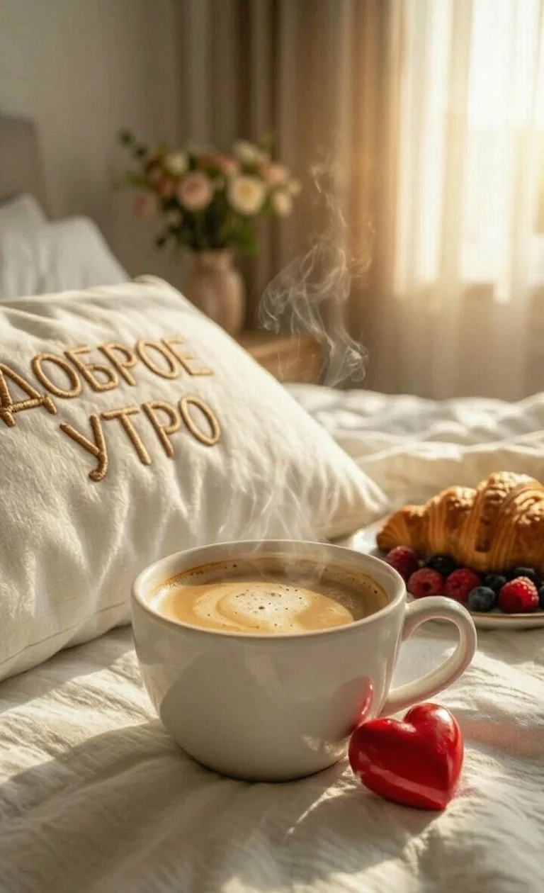 😌 Иногда лучший вклад в день — это просто дать себе время проснуться. Без спешки, без ...