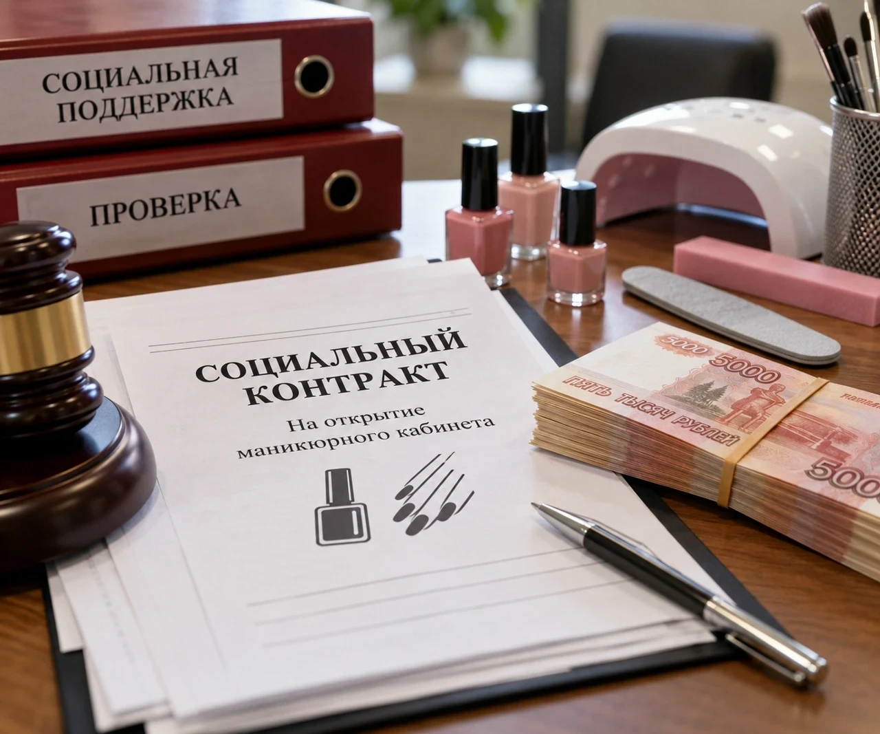 💅 В Крыму чиновница помогла дочери получить 300 тысяч рублей на маникюрный кабинет, ко...