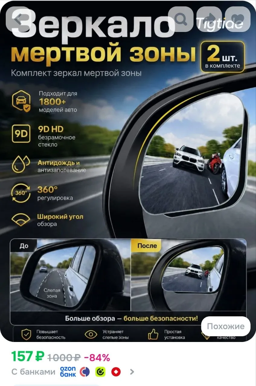 Автомобильные зеркала от