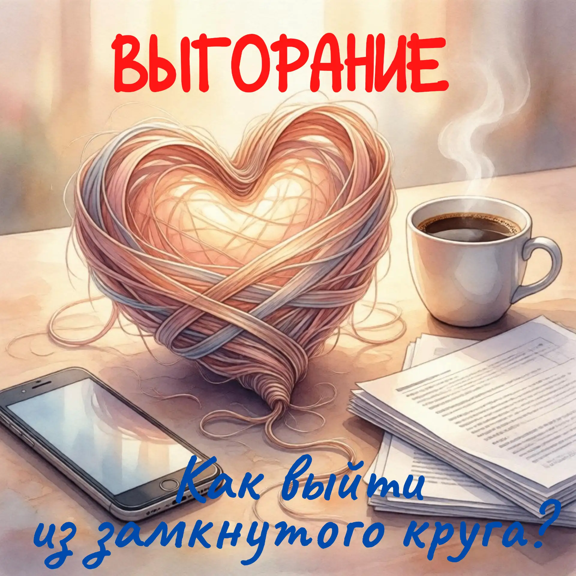 Ранее в посте — о том, что выгорание бьёт по сердцу. Здесь — что с этим делать.