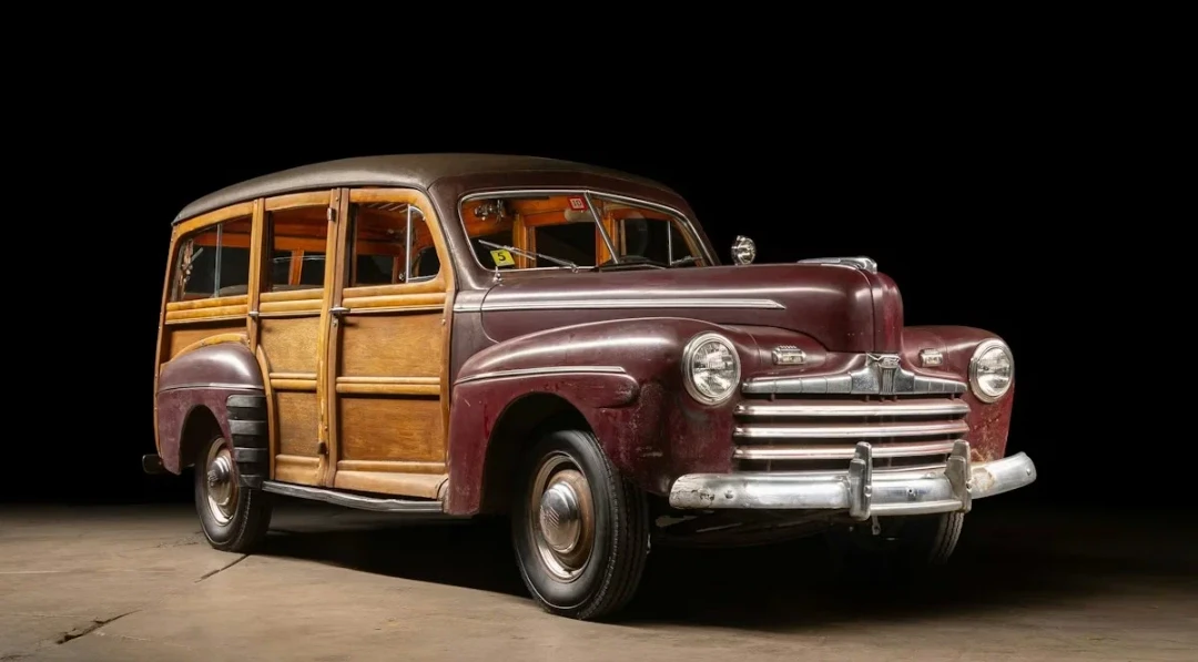 🛞 Американская экзотика: 80-летний деревянный универсал Ford Super Deluxe
