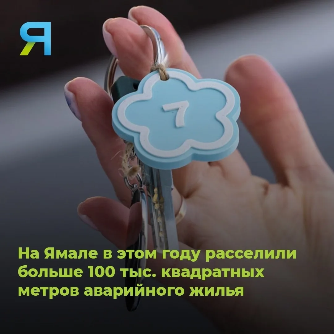 🏚 В этом году на Ямале расселили свыше 100 тысяч квадратных метров жилья, признанного ...