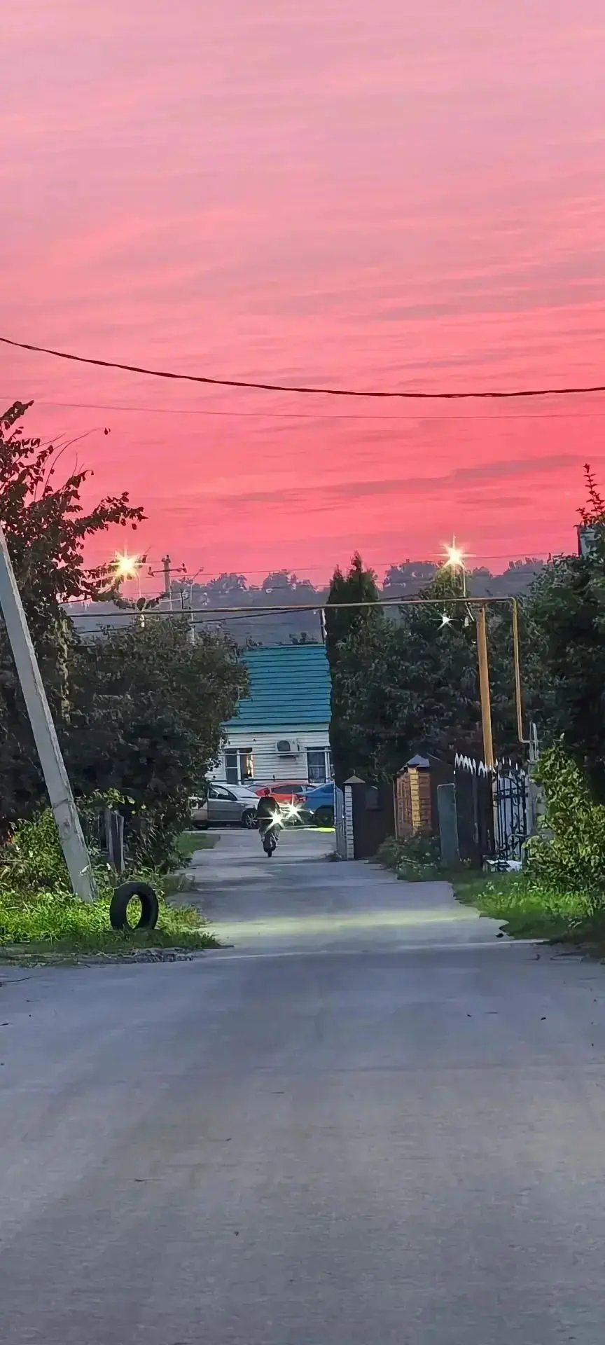"Осенний закат." Симион Дарья. 5 класс