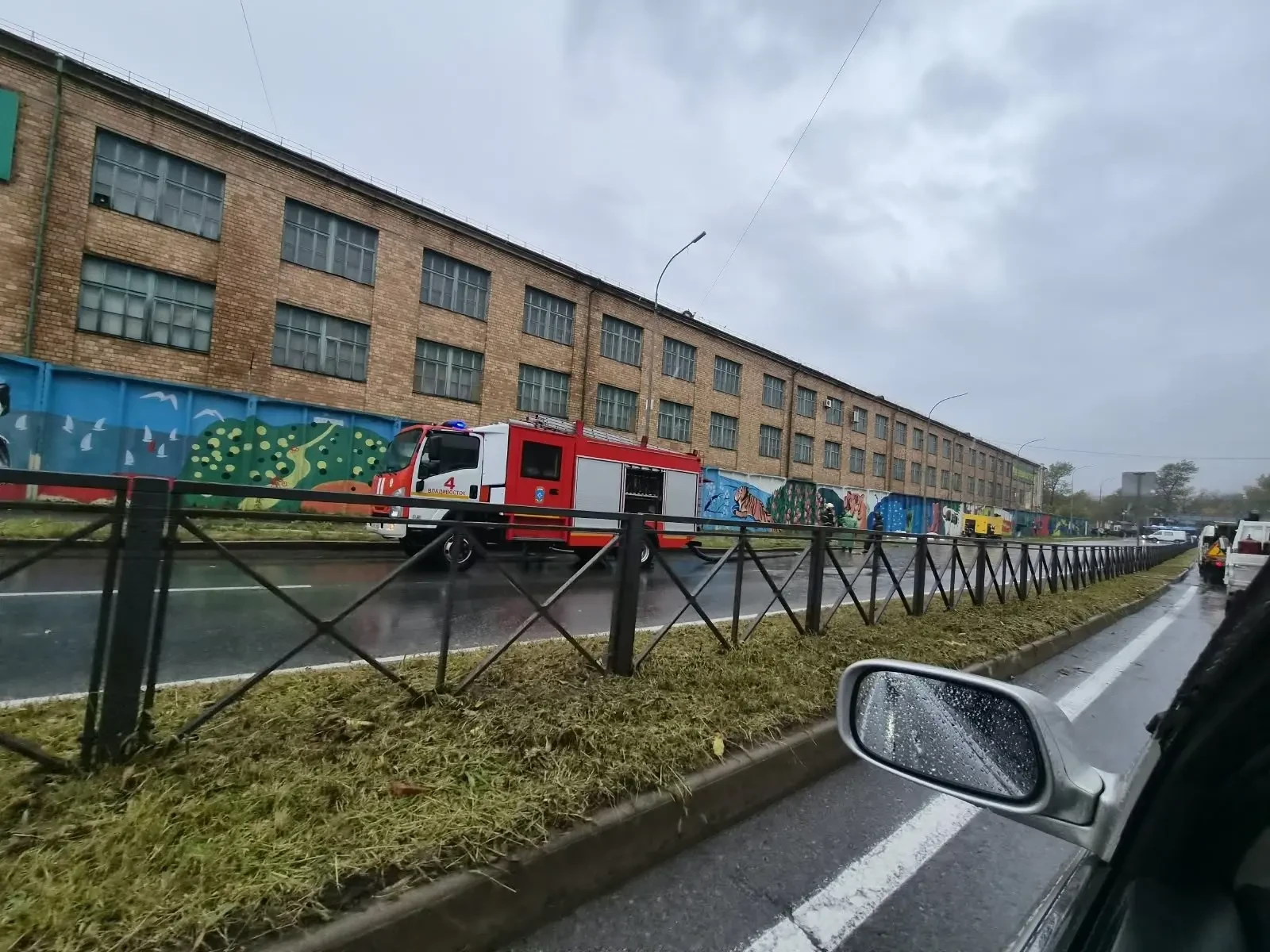 🚧 Пробка на выезде к Зелёному острову