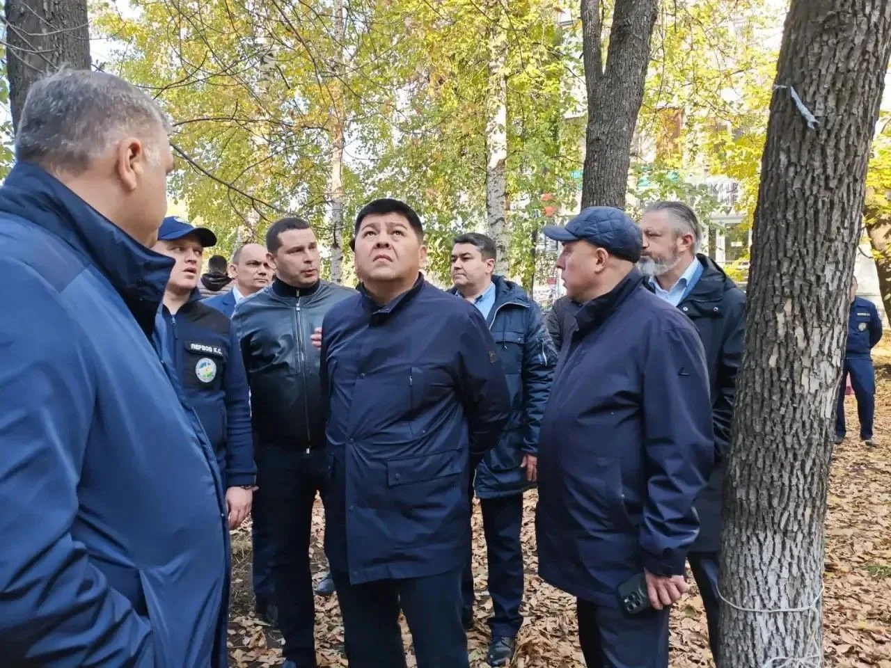 🔥Представители власти прибыли на место пожара на Зорге