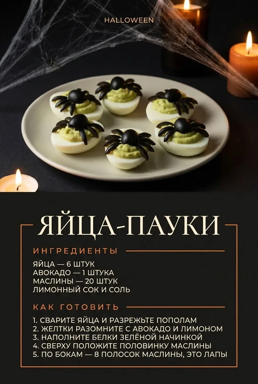 Идеи для стола на Хелоуин 🎃