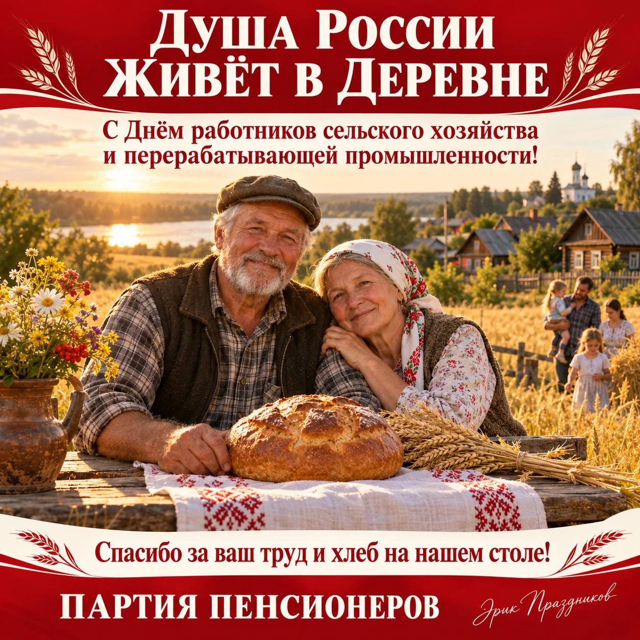 🌾 ДУША РОССИИ ЖИВЁТ В ДЕРЕВНЕ
