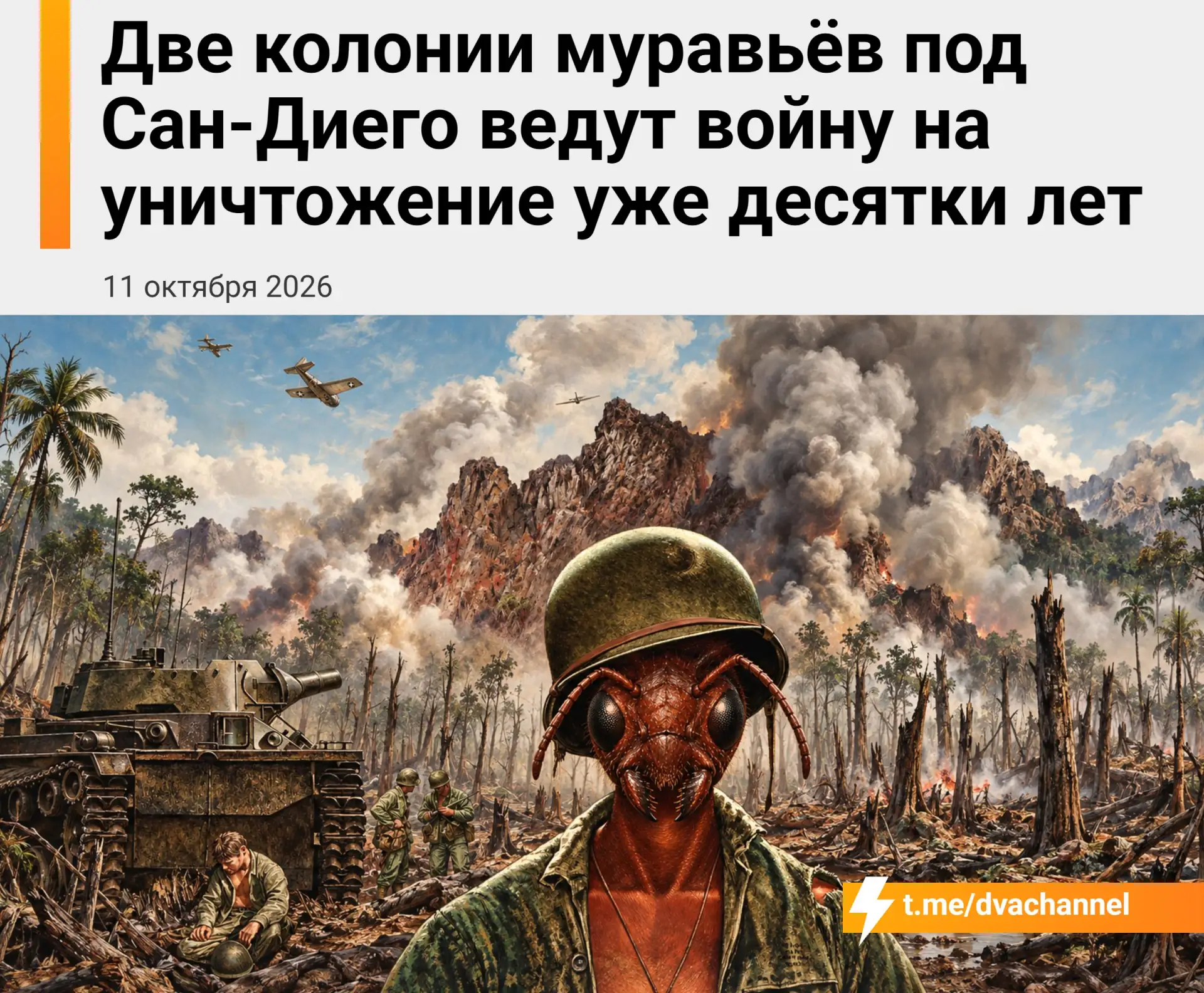 Под Сан-Диего уже несколько десятилетий идёт настоящая война на уничтожение