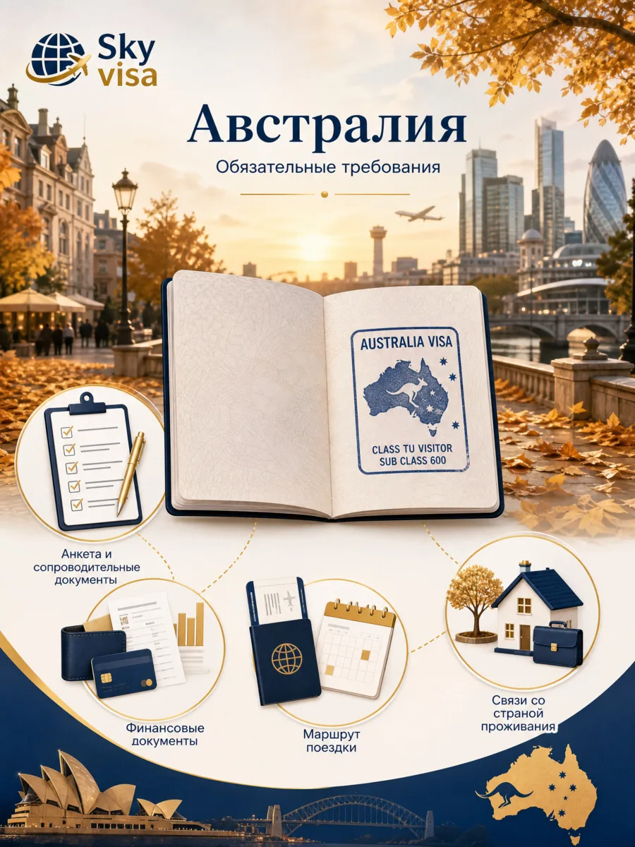 Хотите оформить визу в Австралию? 🇦🇺 Отличный выбор — страна стоит каждой минуты в пу...