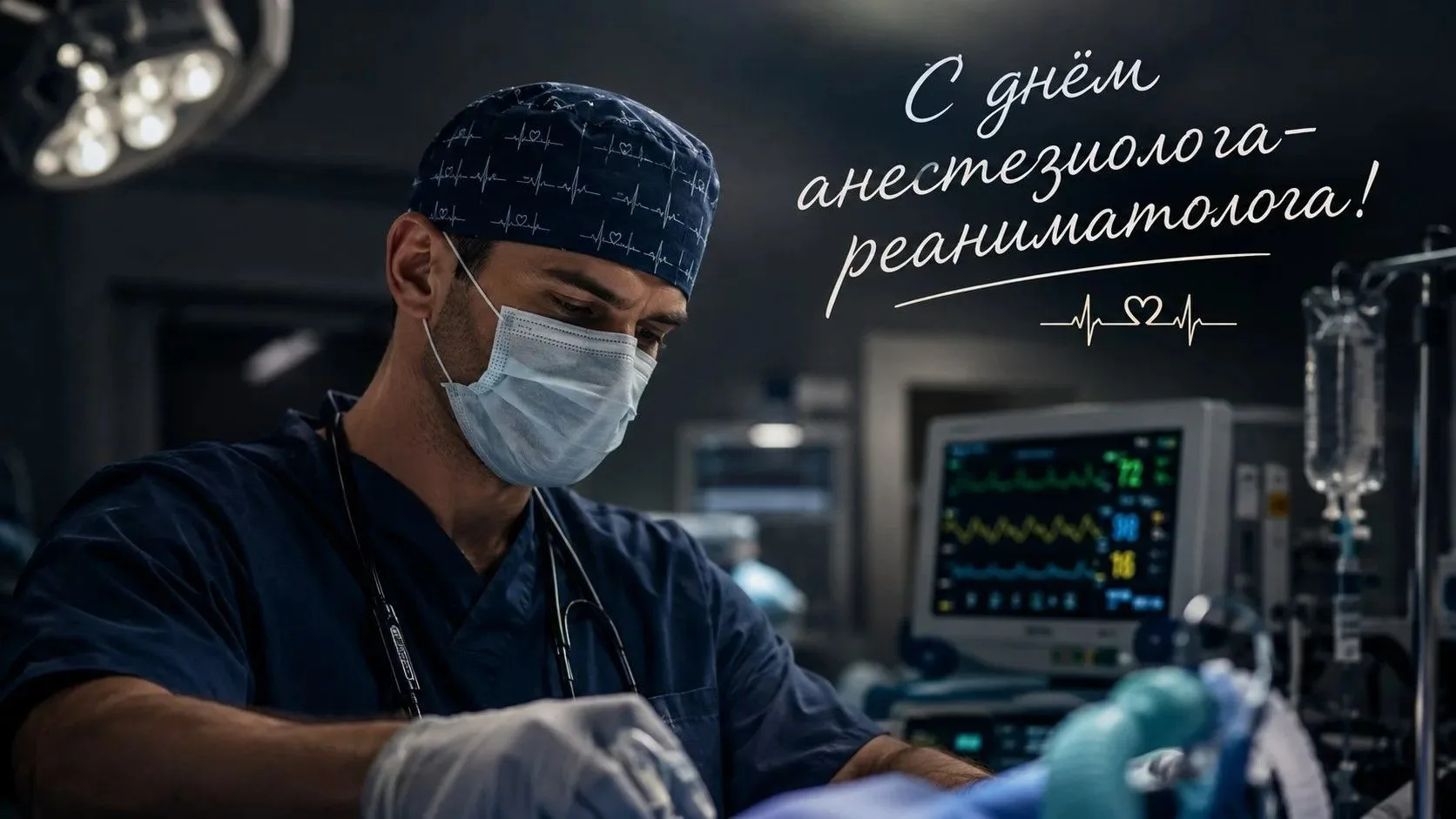 Сегодня — Всемирный день анестезиолога‑реаниматолога!🎉