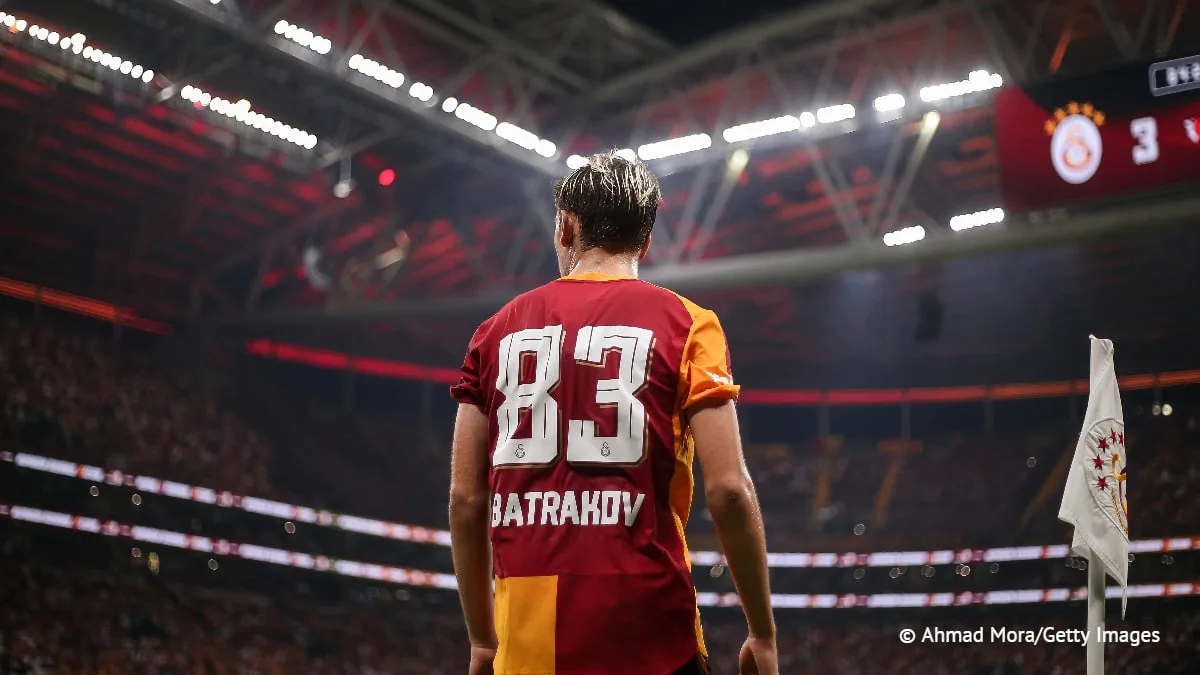 ⚽️ Алексей Батраков забил первый гол за "Галатасарай", отличившись в игре Лиги чемпионо...