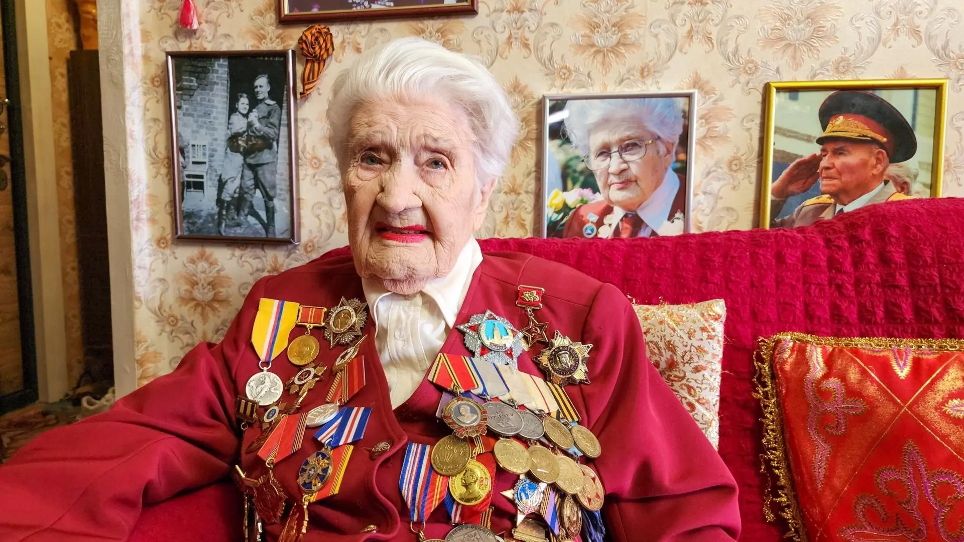 102-летняя ветеран из Подольска Мария Рохлина станет почетным гостем международной прем...