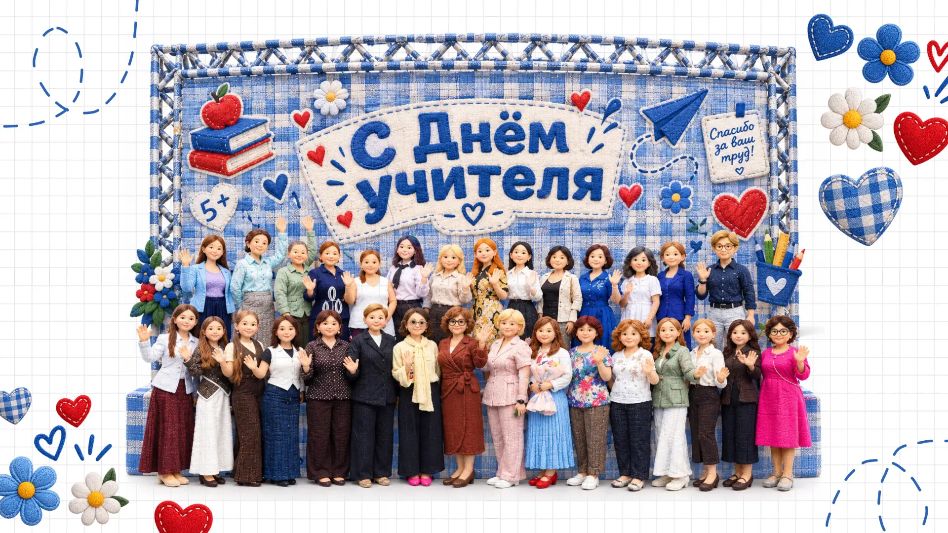 С Днём учителя, дорогие наши педагоги! 🍎