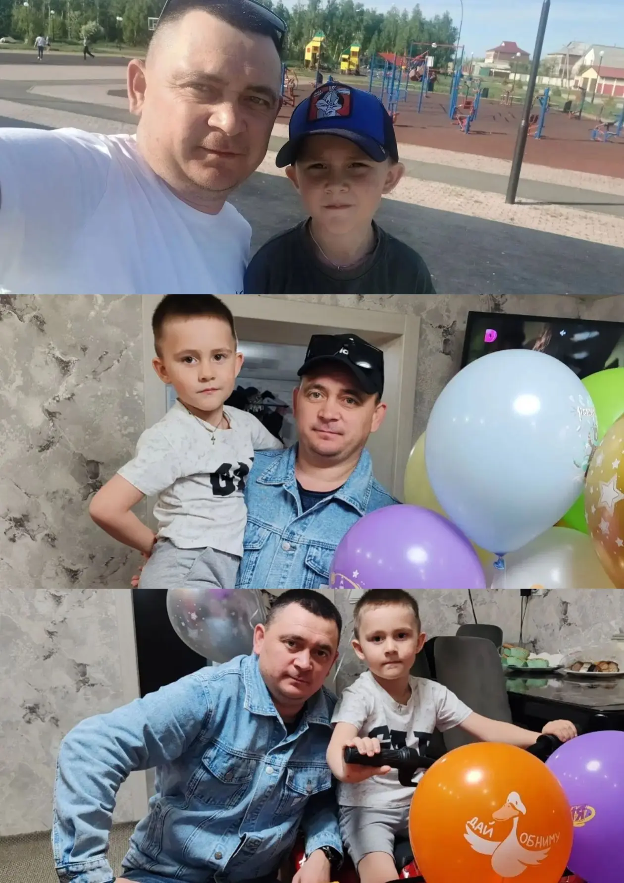 Воспитанник МКДОУ "Д/с N 6" с. Варны Матвей В. принимает участии в Акции "Мой папа в Ар...