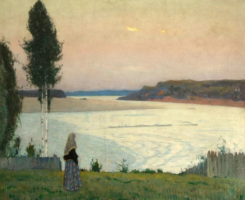 🎨 Михаил Нестеров, "Одиночество"