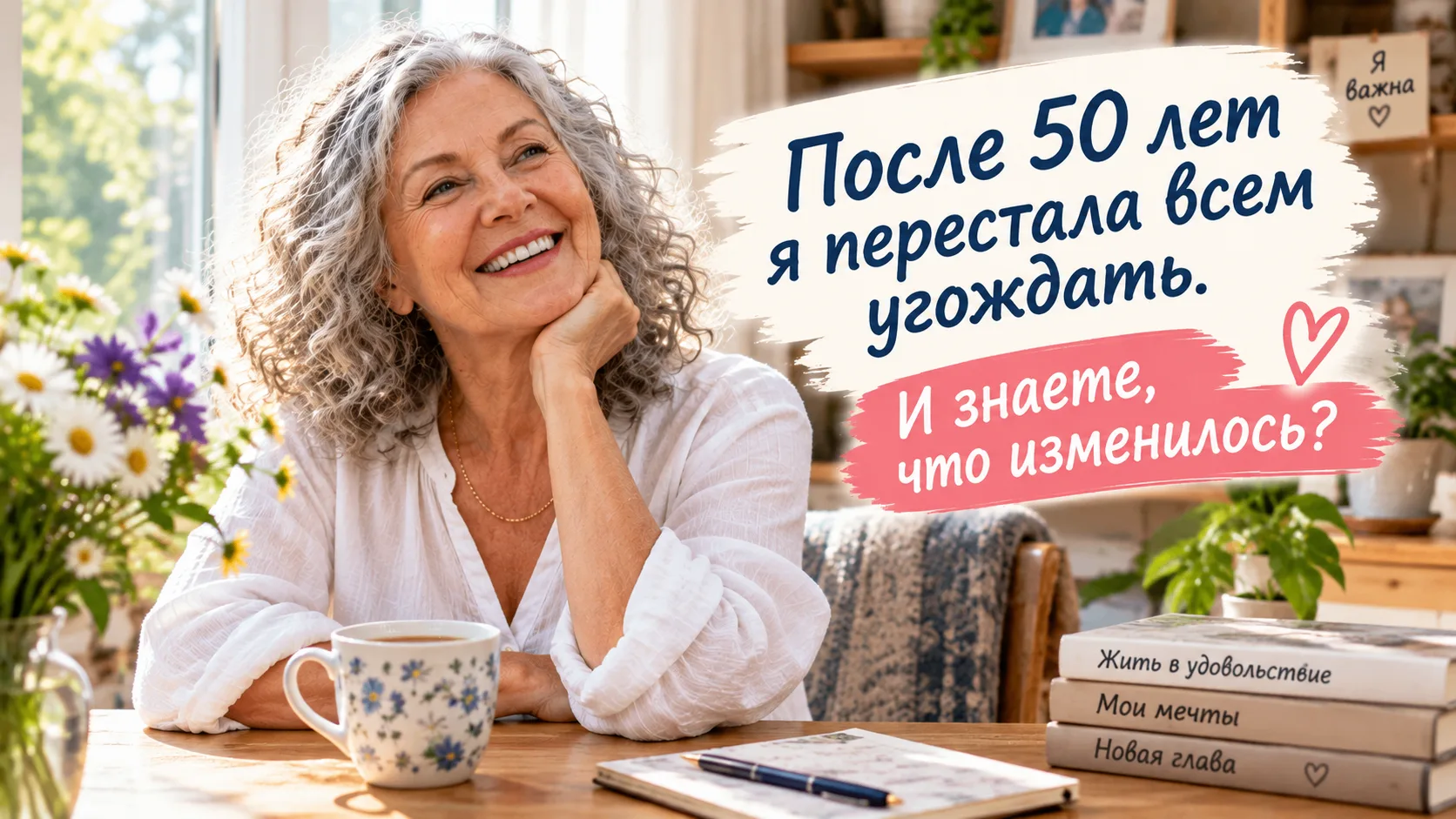 После 50 лет я перестала всем угождать. И знаете, что изменилось?