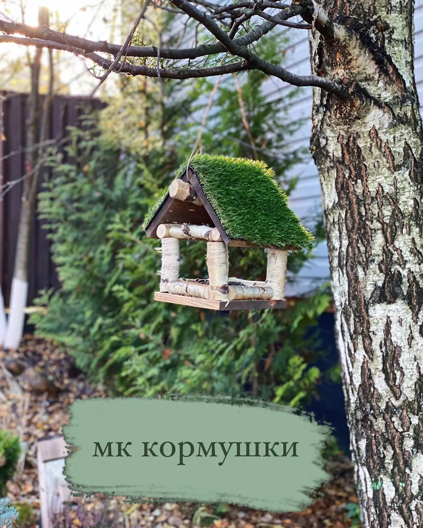 Кормушка-ресторан для птиц😊