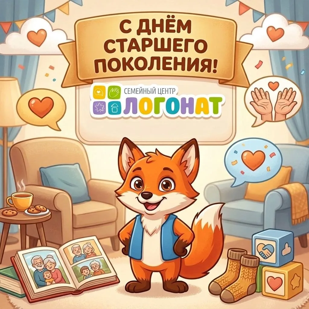 С Днём старшего поколения! 🤍