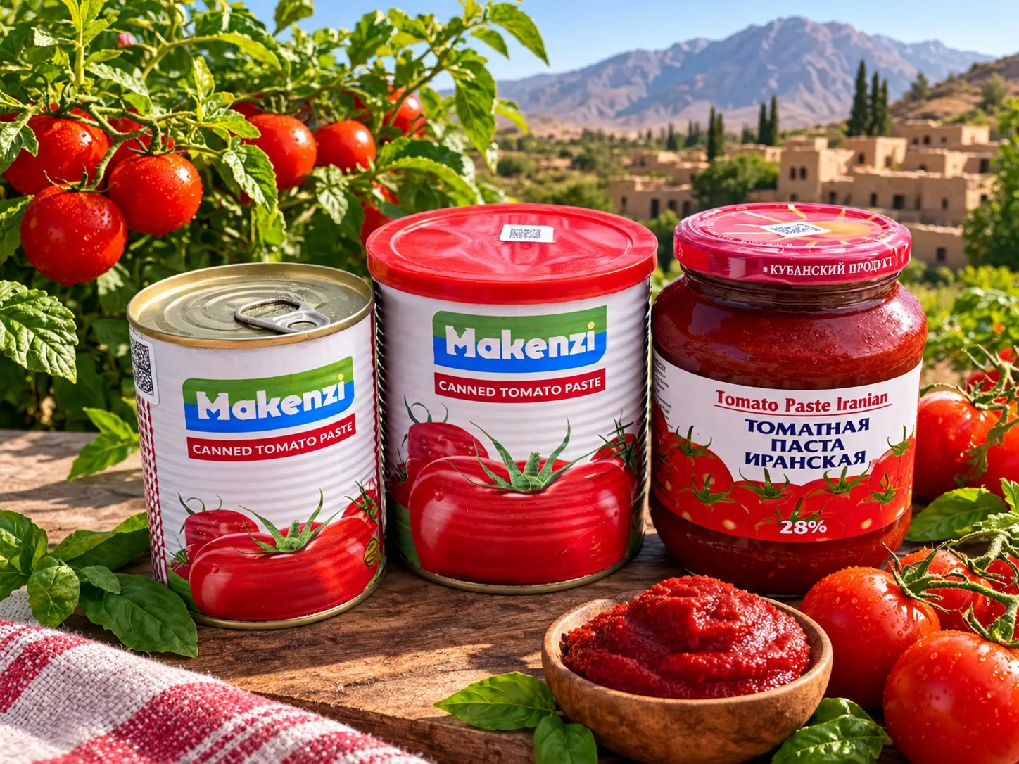 🍅 ТОМАТНАЯ ПАСТА ИЗ ИРАНА — НАСЫЩЕННЫЙ ВКУС ДЛЯ ВАШИХ ЛЮБИМЫХ БЛЮД! 😍