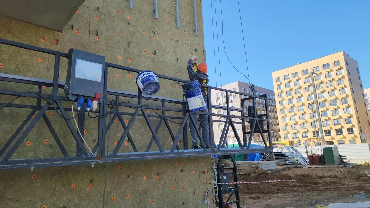 🏗 Поликлинику в ЖК «Ильинские луга» построили на 65%
