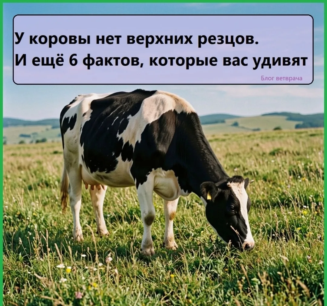 ✅Знаете ли вы, что корова может почувствовать запах за 10 километров? 🐄