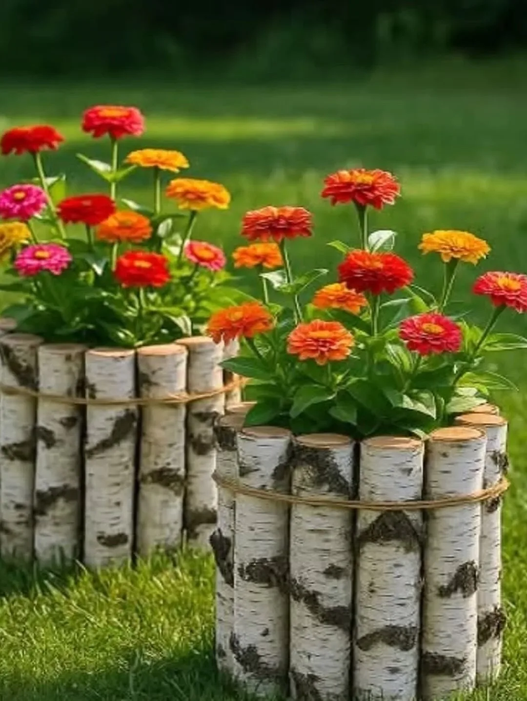 Рукотворные идеи для украшения сада 🌿🌺🌼