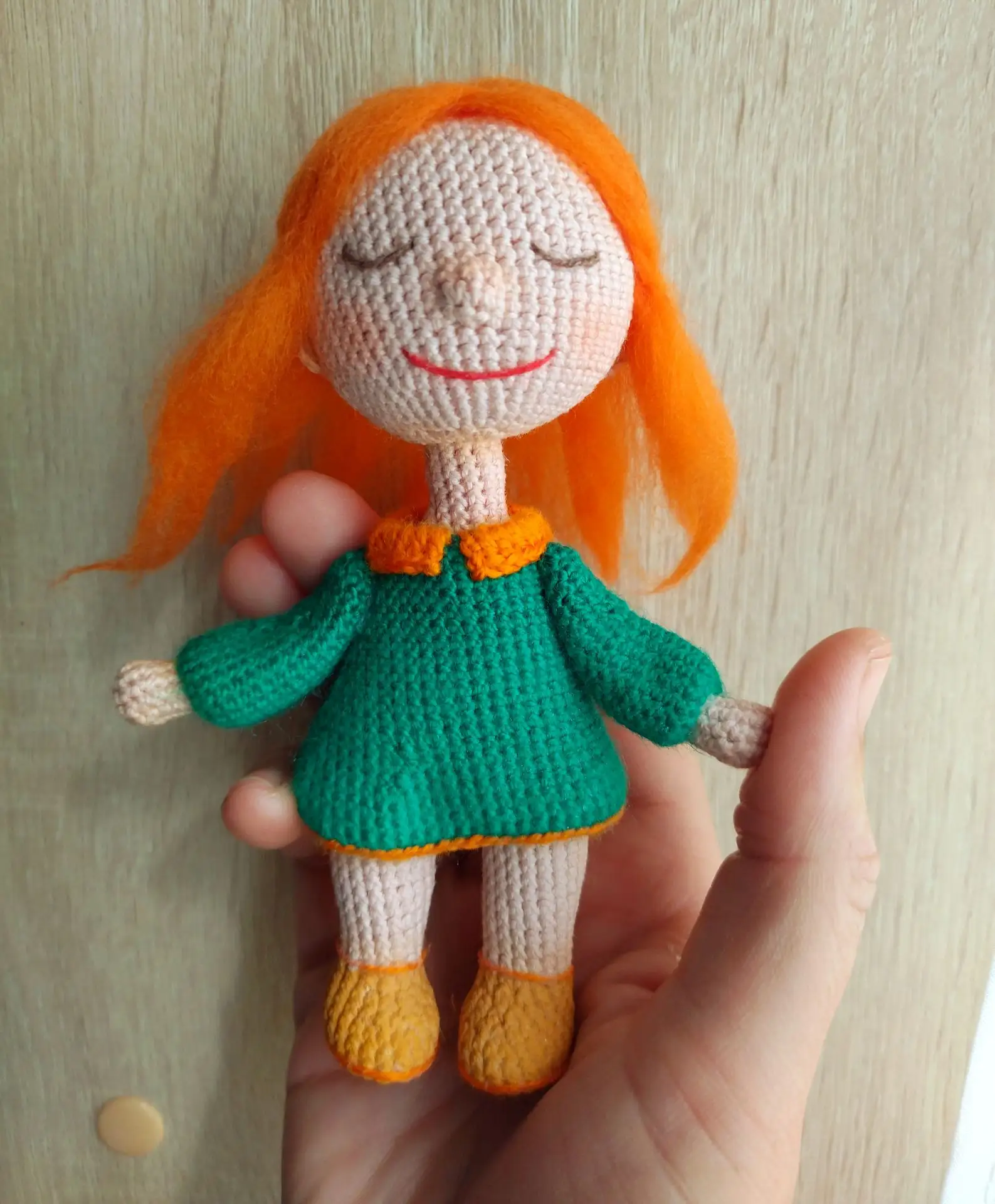 Куколку доделала 🤗