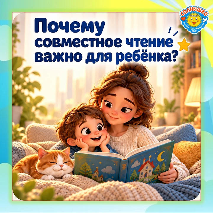 📚 ПОЧЕМУ СОВМЕСТНОЕ ЧТЕНИЕ ВАЖНО ДЛЯ РЕБЕНКА?