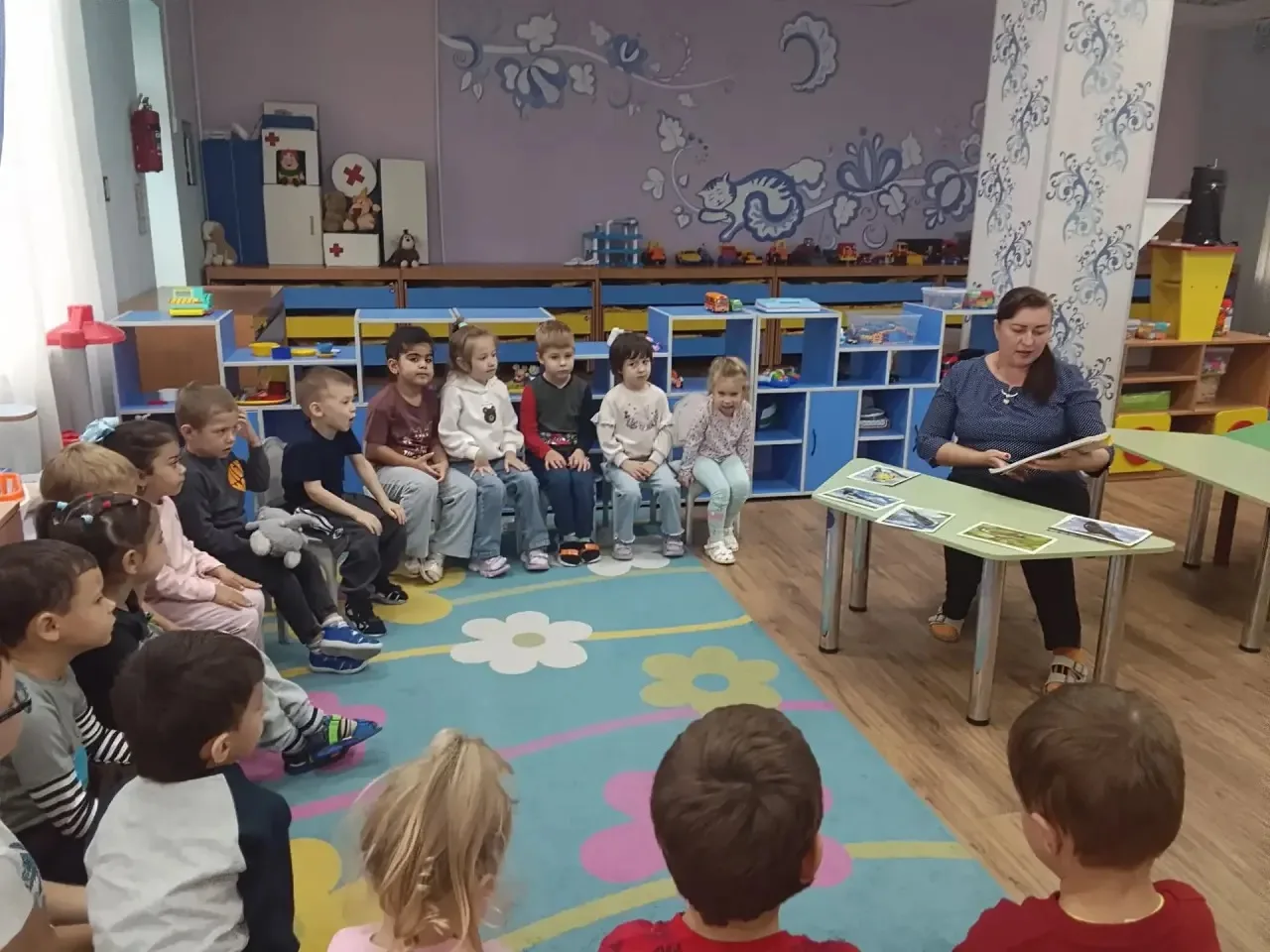 Группа "Сказка" окружающий мир. Знакомство с дикими птицами.