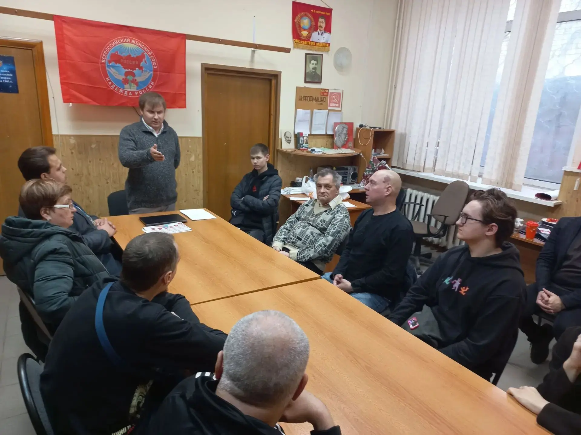 11 октября прошло собрание ППО «Силикатная» ПГО КПРФ — на нём подвели итоги выборной ка...