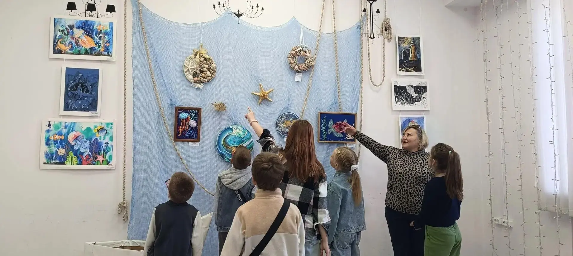 🌊 Выставка ко Всемирному дню моря