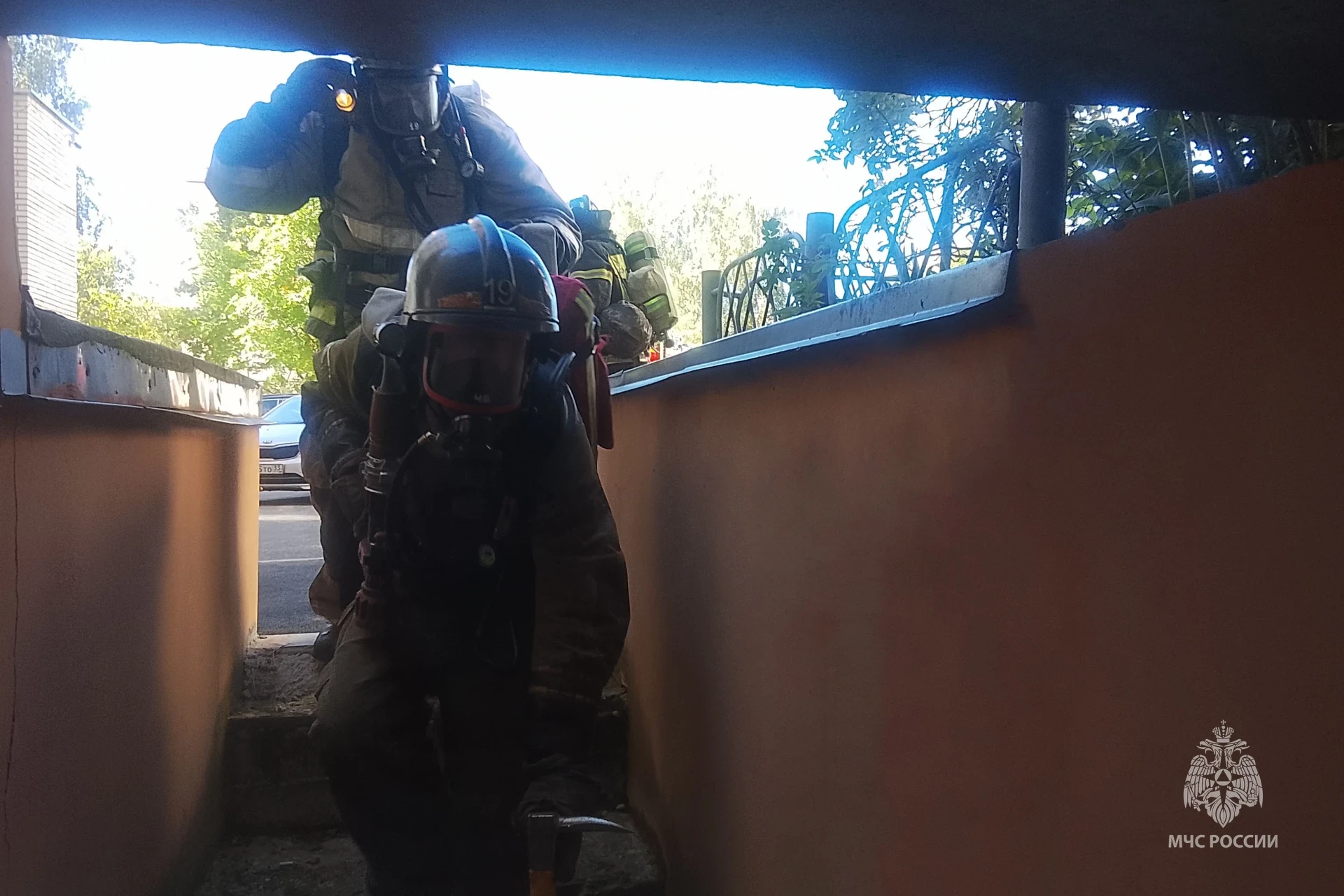 🚒 Пожарно-тактическое занятие в Гусь-Хрустальном
