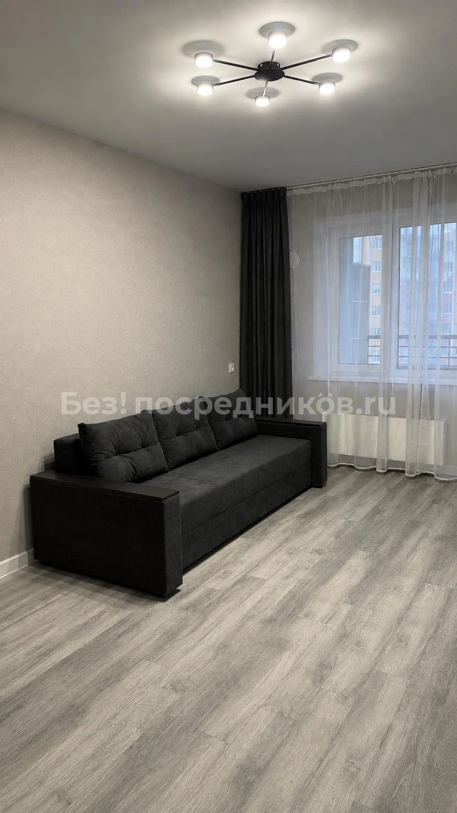 Сдам без посредников: 1-комнатная квартира, 43м²