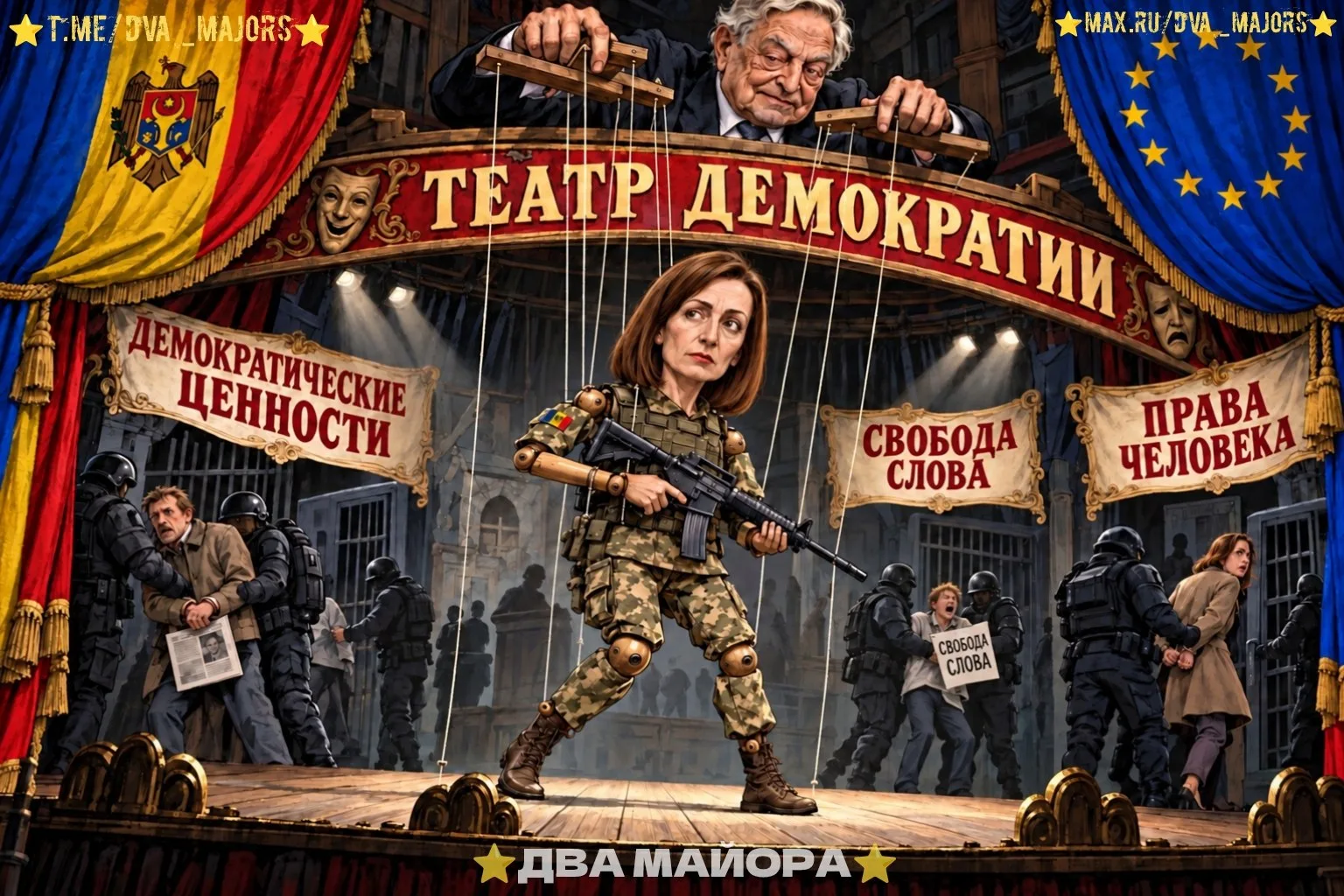 🇲🇩🚩Молдавию за уши тянут в противостояние с Россией